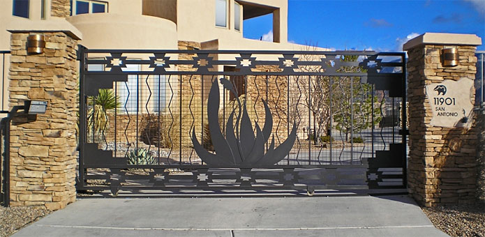 southwest agave gate