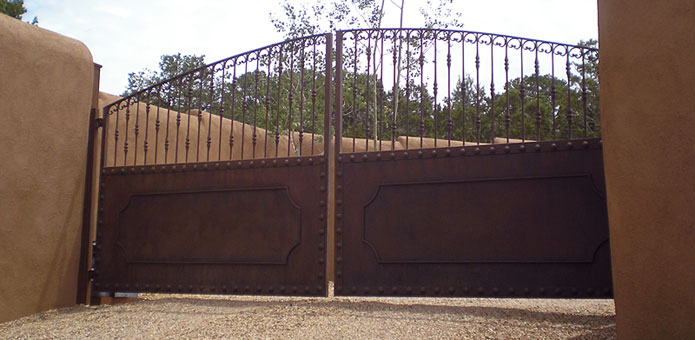 Old World Residential Gate